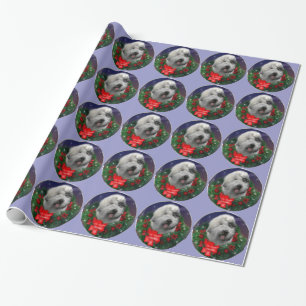 Papier Cadeau Old English Sheepdog
