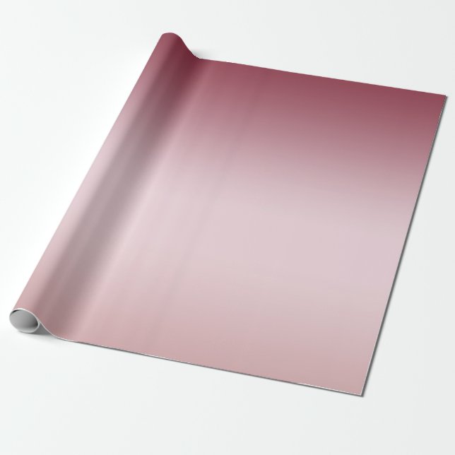 Papier Cadeau Ombre rose pâle (Déroulé)
