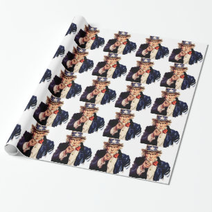Papier Cadeau Oncle Sam