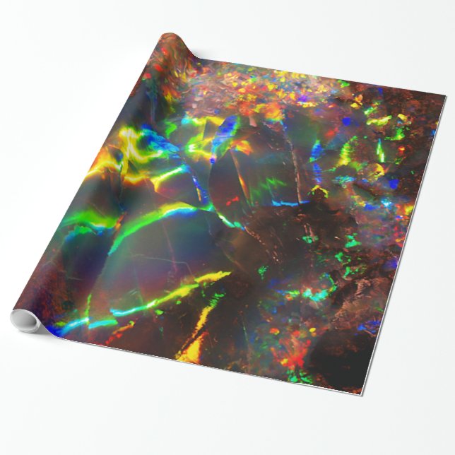 Papier Cadeau Opale incendie (Déroulé)