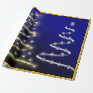 Papier Cadeau Or et argent-