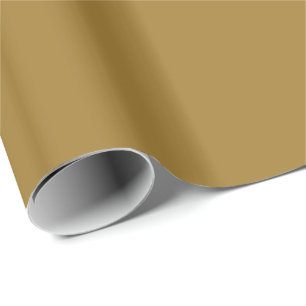 Papier Cadeau Or moyen mat solide