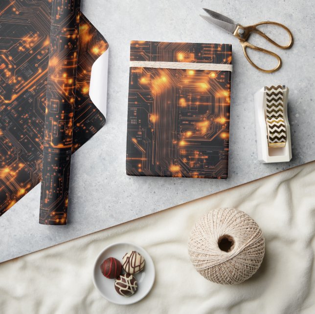 Papier Cadeau Ordinateur et électronique (Artisanat)