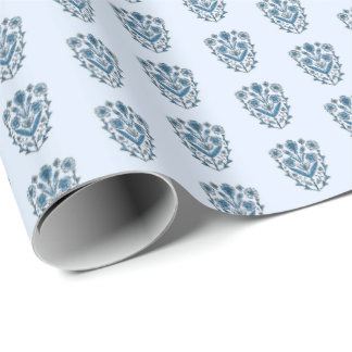 Papier Cadeau Ornatw Floral Wrapping Paper