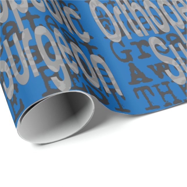 Papier Cadeau Orthopedic Surgeon Extraordinaire (Coin rond)