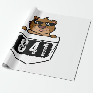 Papier Cadeau Otter 841