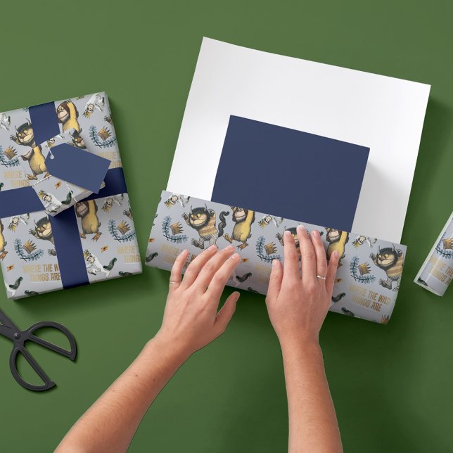 Papier Cadeau Où les choses sauvages sont Baby showers (Créateur téléchargé)