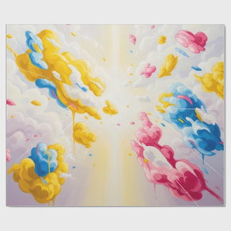 Papier Cadeau Où les nuages rêvent