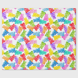 Papier Cadeau Ours de gomme par LAD