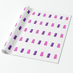 Papier Cadeau Ours gommeux