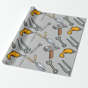 Papier Cadeau Outils multiples