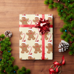 Papier Cadeau Pain de gingembre