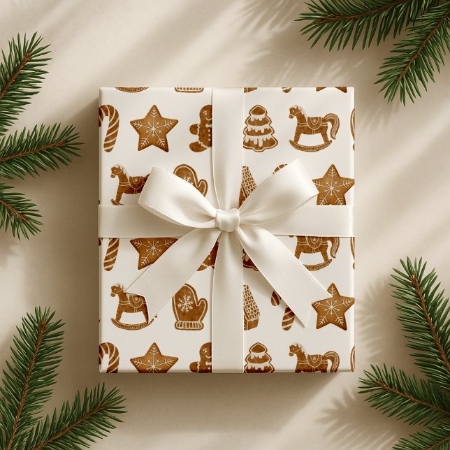 Papier Cadeau Pain d'épices (Créateur téléchargé)
