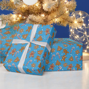 Papier Cadeau Pain d'épices Cookies et Sucres de canne