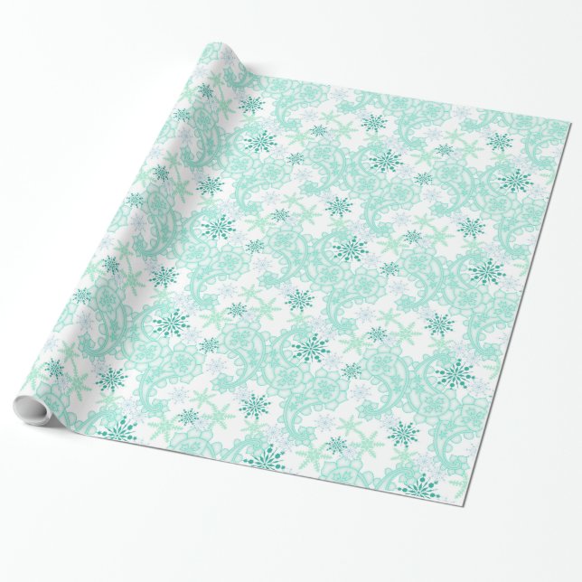 Papier Cadeau Paisley (Déroulé)