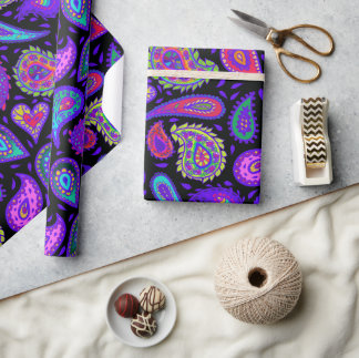 Papier Cadeau Paisley Perfection Plutôt