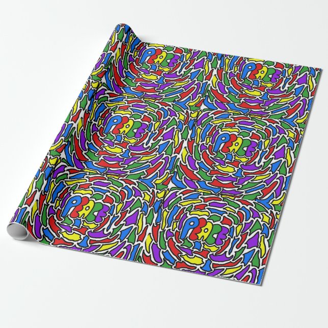 Papier Cadeau Paix (Déroulé)