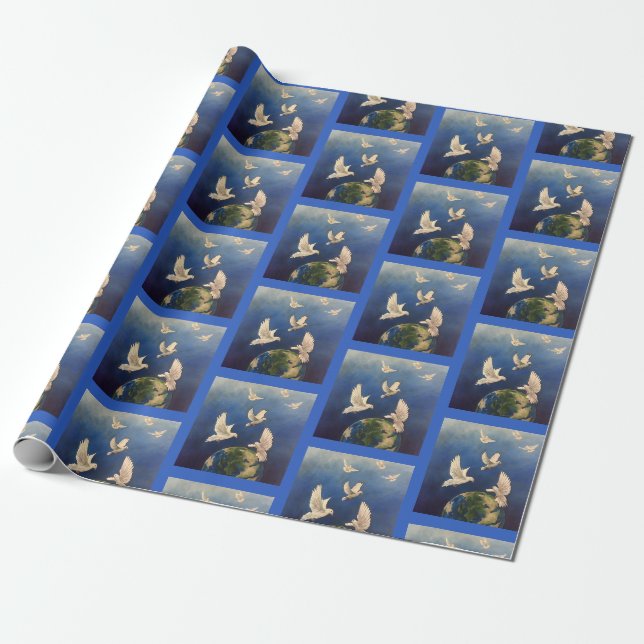 Papier Cadeau Paix sur terre (Déroulé)