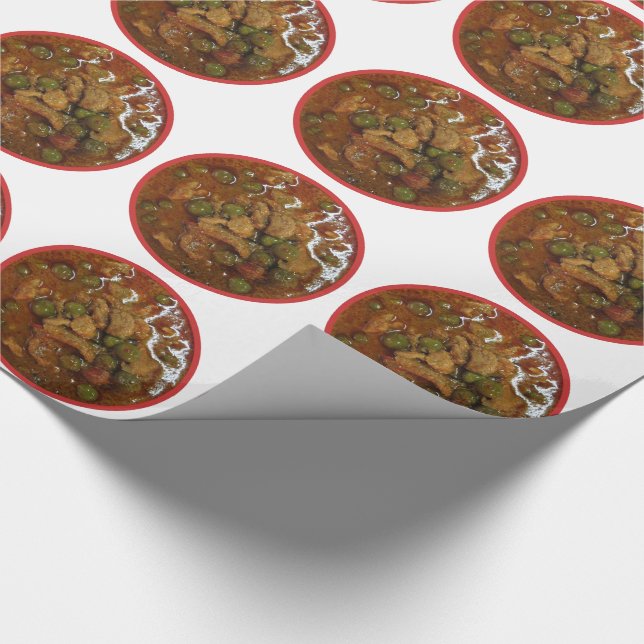 Papier Cadeau Panang Thai Curry [พ ะ แ น ง] ... Thaïlande (Coin)