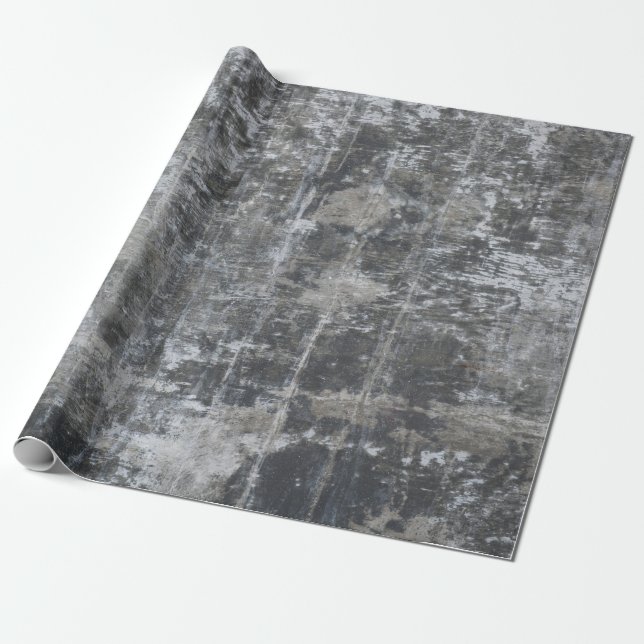 Papier Cadeau Panneau Brown et gris (Déroulé)