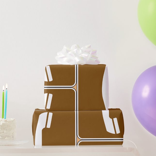 Papier Cadeau Panneau routier (Créateur téléchargé)