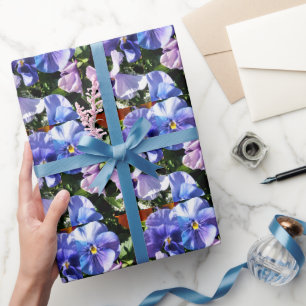 Papier Cadeau Panseuse violette
