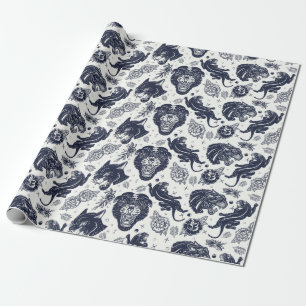Papier Cadeau Panther Tattoo