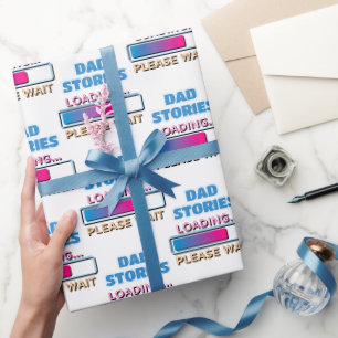 Papier Cadeau Papa Histoires Chargement Veuillez Patienter