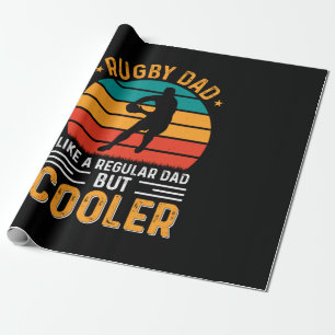 Papier Cadeau Papa Rugby