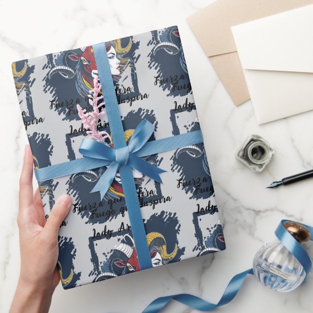 Papier Cadeau Papel de regalo Lady Aries (Cadeaux)