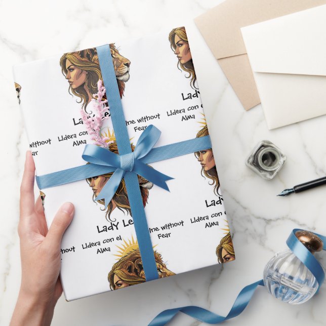Papier Cadeau Papel de regalo Lady Leo (Cadeaux)