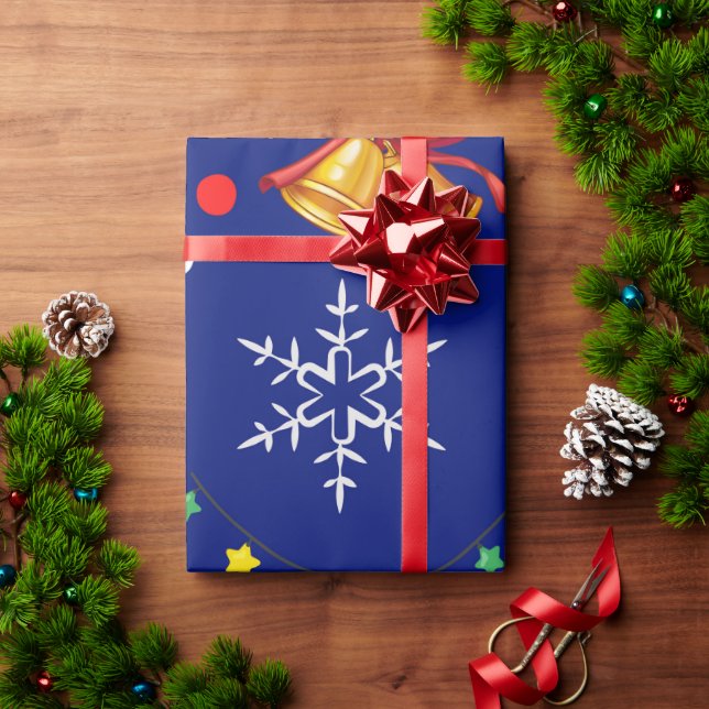 Papier Cadeau Papel de regalo Navidad  (Cadeau de vacances)