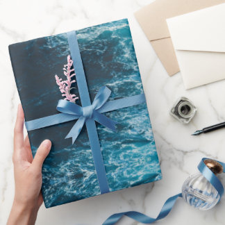 Papier Cadeau Papel de regalo océano Volna