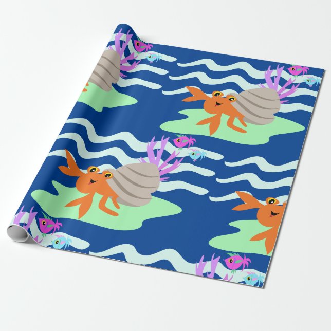 Papier Cadeau Paper de Crab (Déroulé)