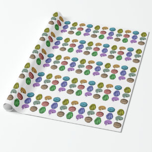 Papier Cadeau Papier 4 de cerveau