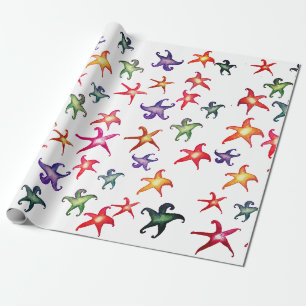 Papier Cadeau Papier à écorce de poisson d'Étoile