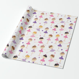 Papier Cadeau Papier à enveloppement Ballerina