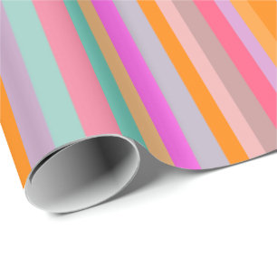 Papier Cadeau Papier à enveloppement brillant de 30 po x 6 po, M