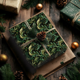 Papier Cadeau Papier à enveloppement de Noël avec des persiennes
