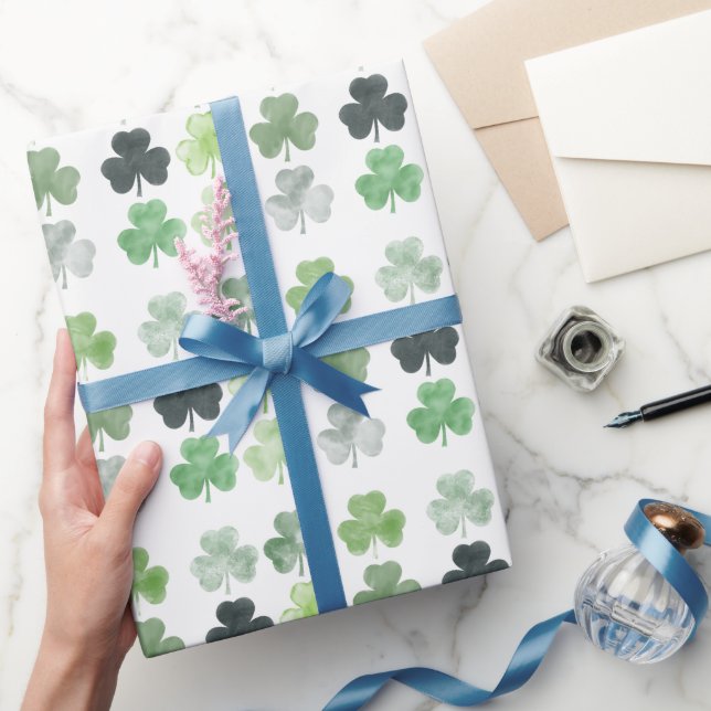 Papier Cadeau Papier à enveloppement de verrou Lucky - Saint Pat (Cadeaux)