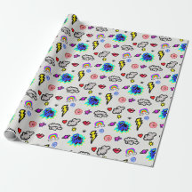 Papier à enveloppement occupé