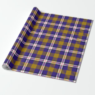 Papier Cadeau Papier à enveloppement Plaid Baltimore Football