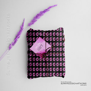 Papier Cadeau Papier à enveloppement rose foncé 1 minimal