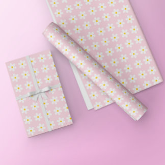 Papier Cadeau Papier à enveloppement rose pâle