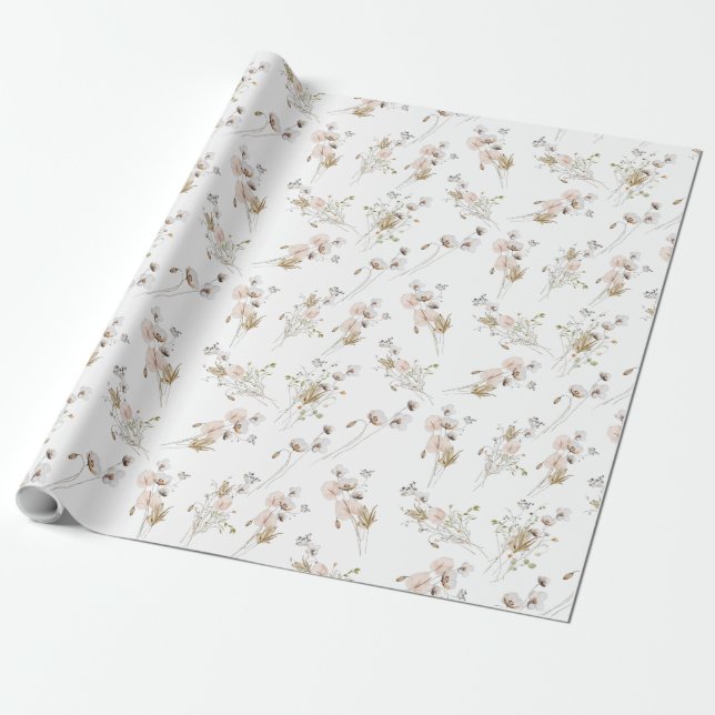 Papier Cadeau Papier à enveloppement végétal (Déroulé)
