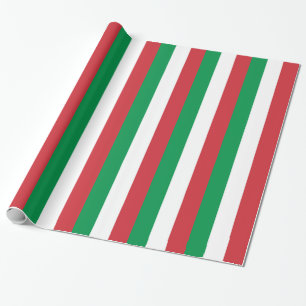 Papier Cadeau Papier à envelopper avec Drapeau de l'Italie