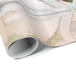 Papier Cadeau Papier à envelopper brillant Teddy Bear Angel