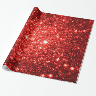 Papier Cadeau Papier à envelopper Étoiles rouges