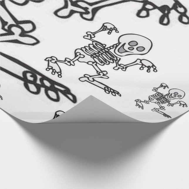 Papier Cadeau Papier à envelopper Halloween (Coin)