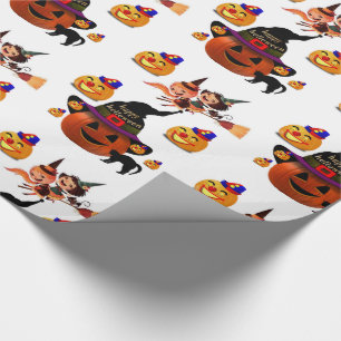 Papier Cadeau Papier à envelopper Halloween